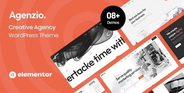 Agenzio – Creative Agency & Portfolio WordPress Theme